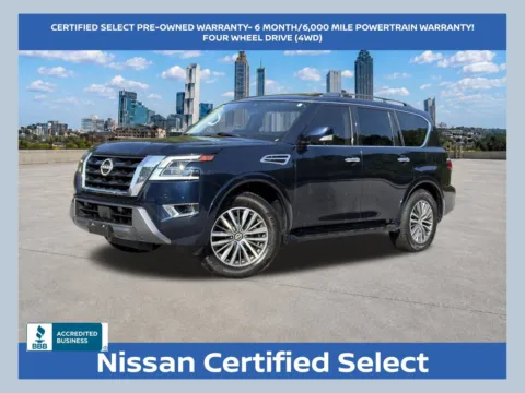 Blue 2023 Nissan Armada SL for sale in Morrow, GA
