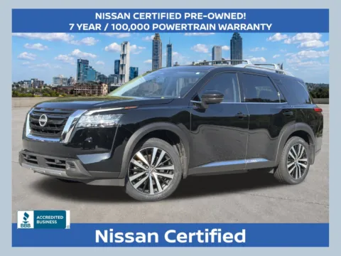 Black 2024 Nissan Pathfinder Platinum for sale in Morrow, GA