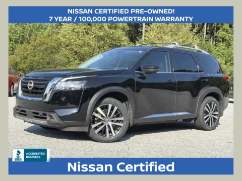 Black 2024 Nissan Pathfinder Platinum for sale in Morrow, GA