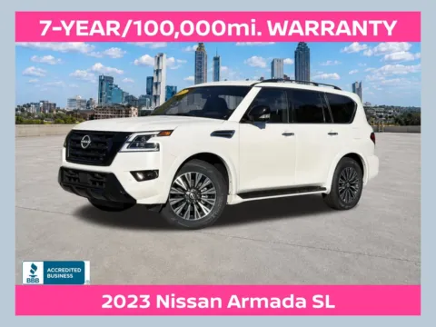 White 2023 Nissan Armada SL for sale in Morrow, GA