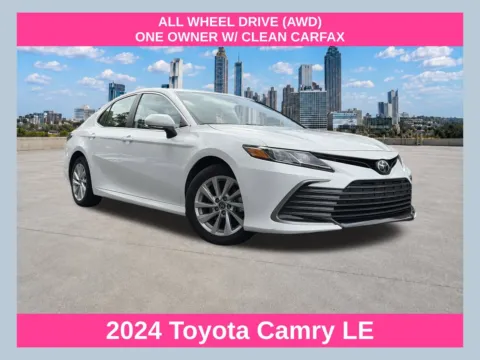 White 2024 Toyota Camry LE for sale in Morrow, GA
