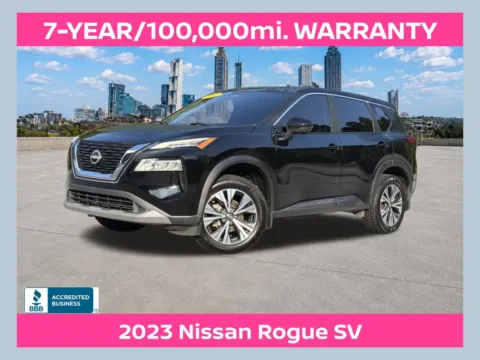 Black 2023 Nissan Rogue SV for sale in Morrow, GA