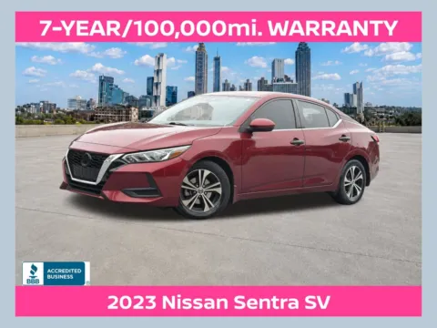 Red 2023 Nissan Sentra SV for sale in Morrow, GA