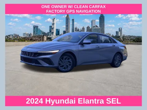 Gray 2024 Hyundai Elantra SEL for sale in Morrow, GA