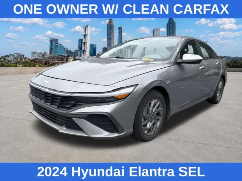 Gray 2024 Hyundai Elantra SEL for sale in Morrow, GA