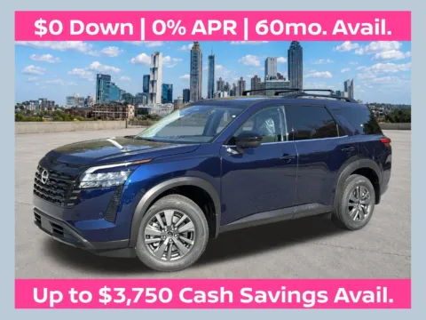 Blue 2026 Nissan Pathfinder SV for sale in Morrow, GA