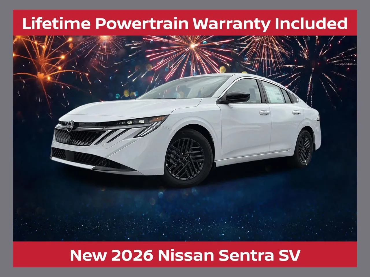 White 2026 Nissan Sentra SV for sale in Lithia Springs, GA