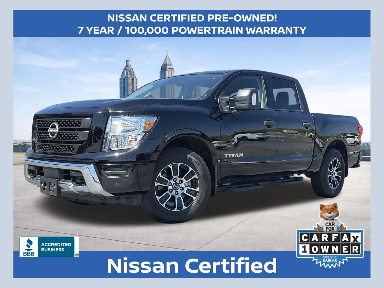 Black 2024 Nissan Titan SV for sale in Lithia Springs, GA