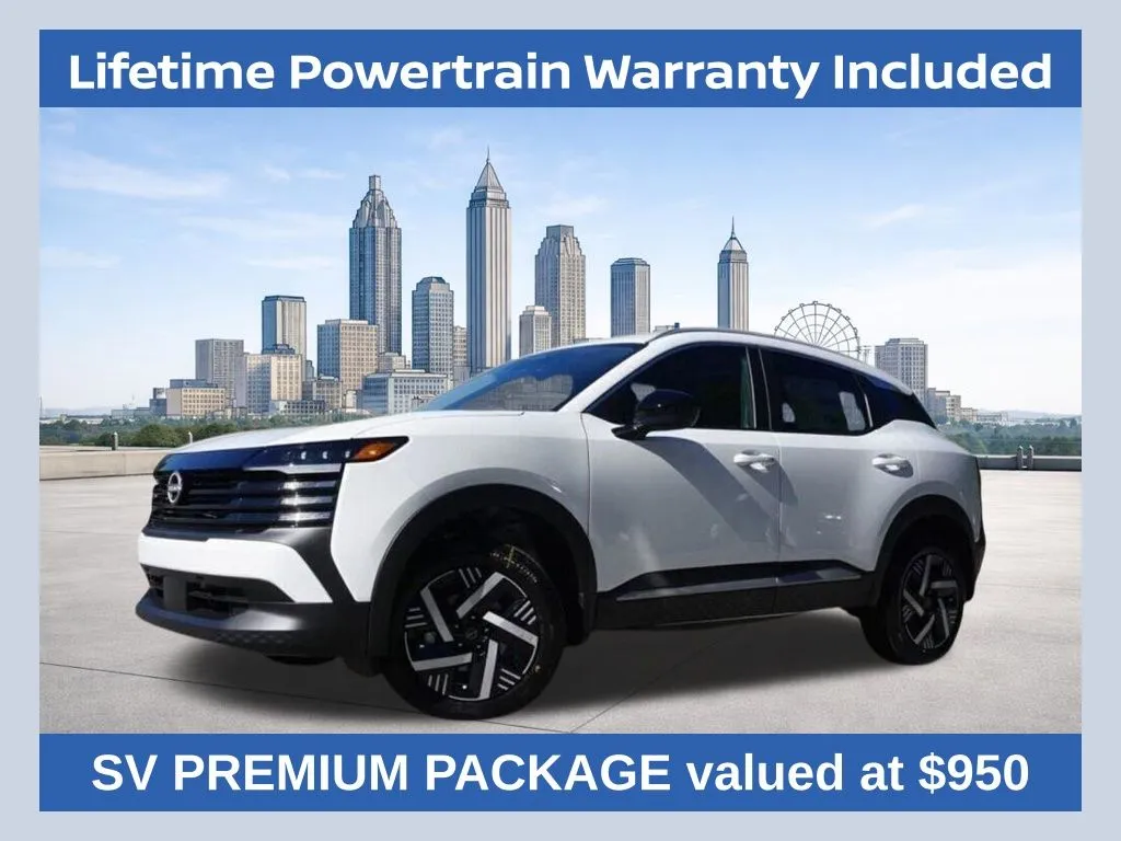 White 2026 Nissan Kicks SV for sale in Lithia Springs, GA