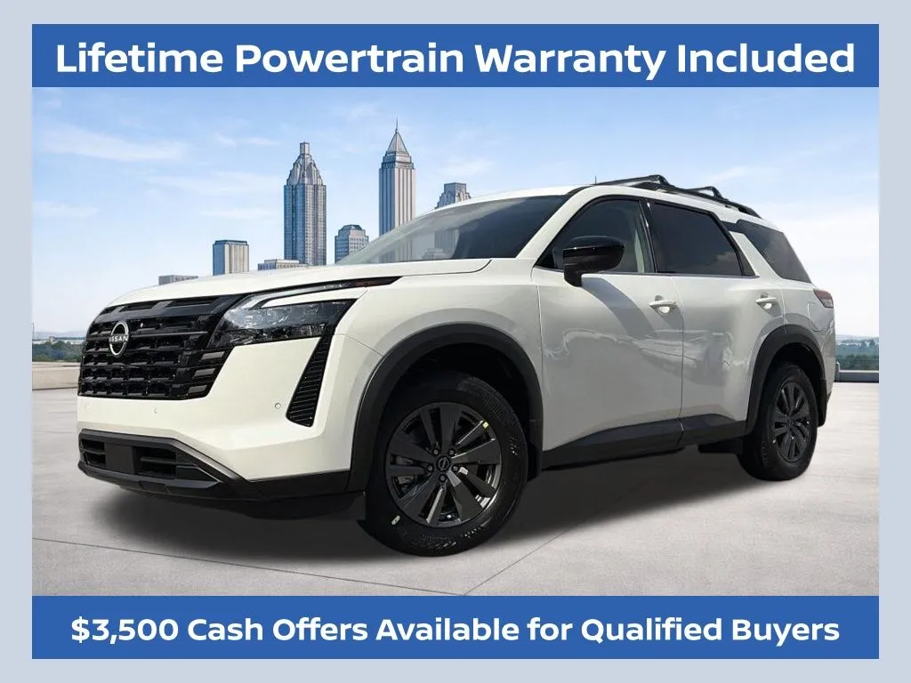 White 2026 Nissan Pathfinder SV for sale in Lithia Springs, GA