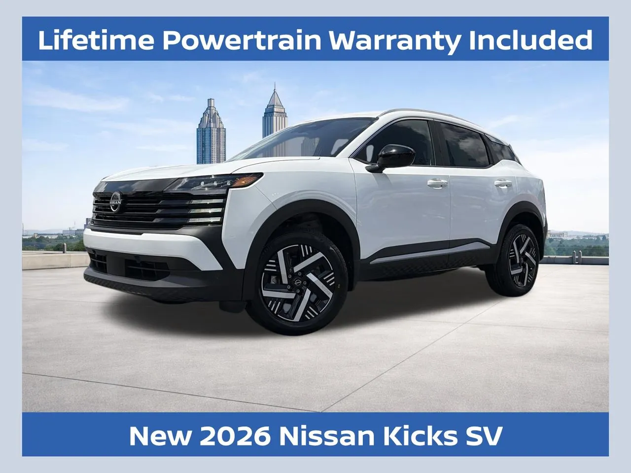 White 2026 Nissan Kicks SV for sale in Lithia Springs, GA