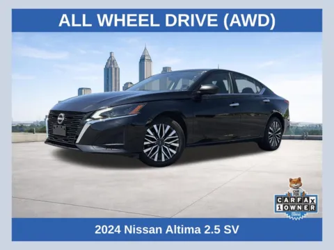 Black 2024 Nissan Altima 2.5 SV for sale in Lithia Springs, GA
