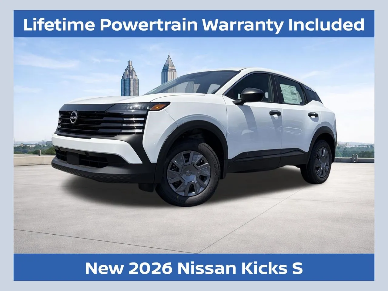 White 2026 Nissan Kicks S for sale in Lithia Springs, GA