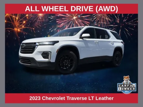 White 2023 Chevrolet Traverse LT Leather for sale in Lithia Springs, GA