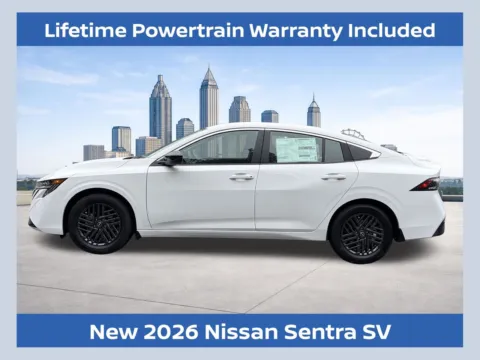 White 2026 Nissan Sentra SV for sale in Lithia Springs, GA