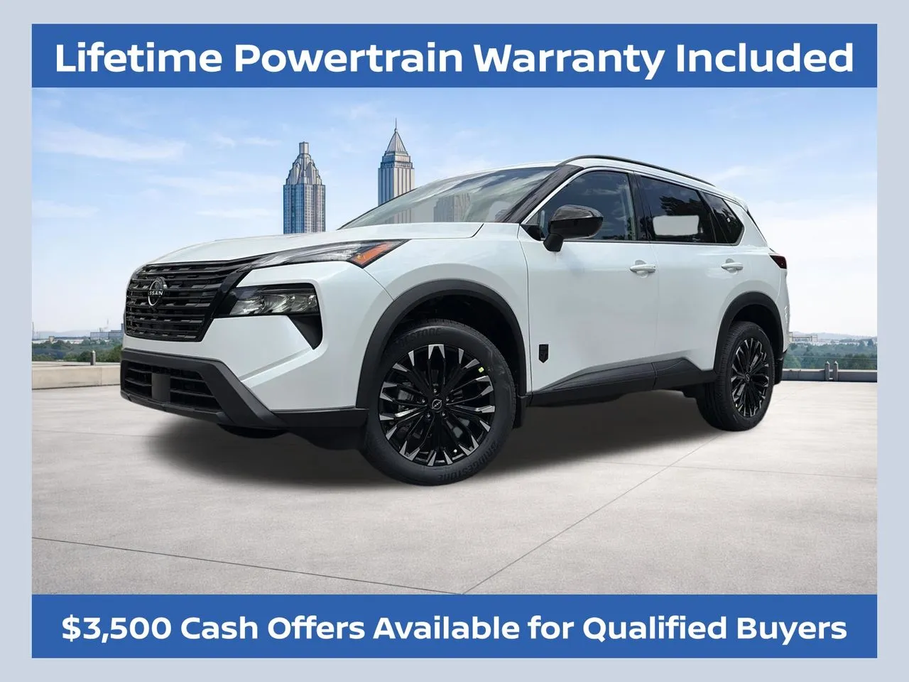 White 2026 Nissan Rogue Dark Armor for sale in Lithia Springs, GA