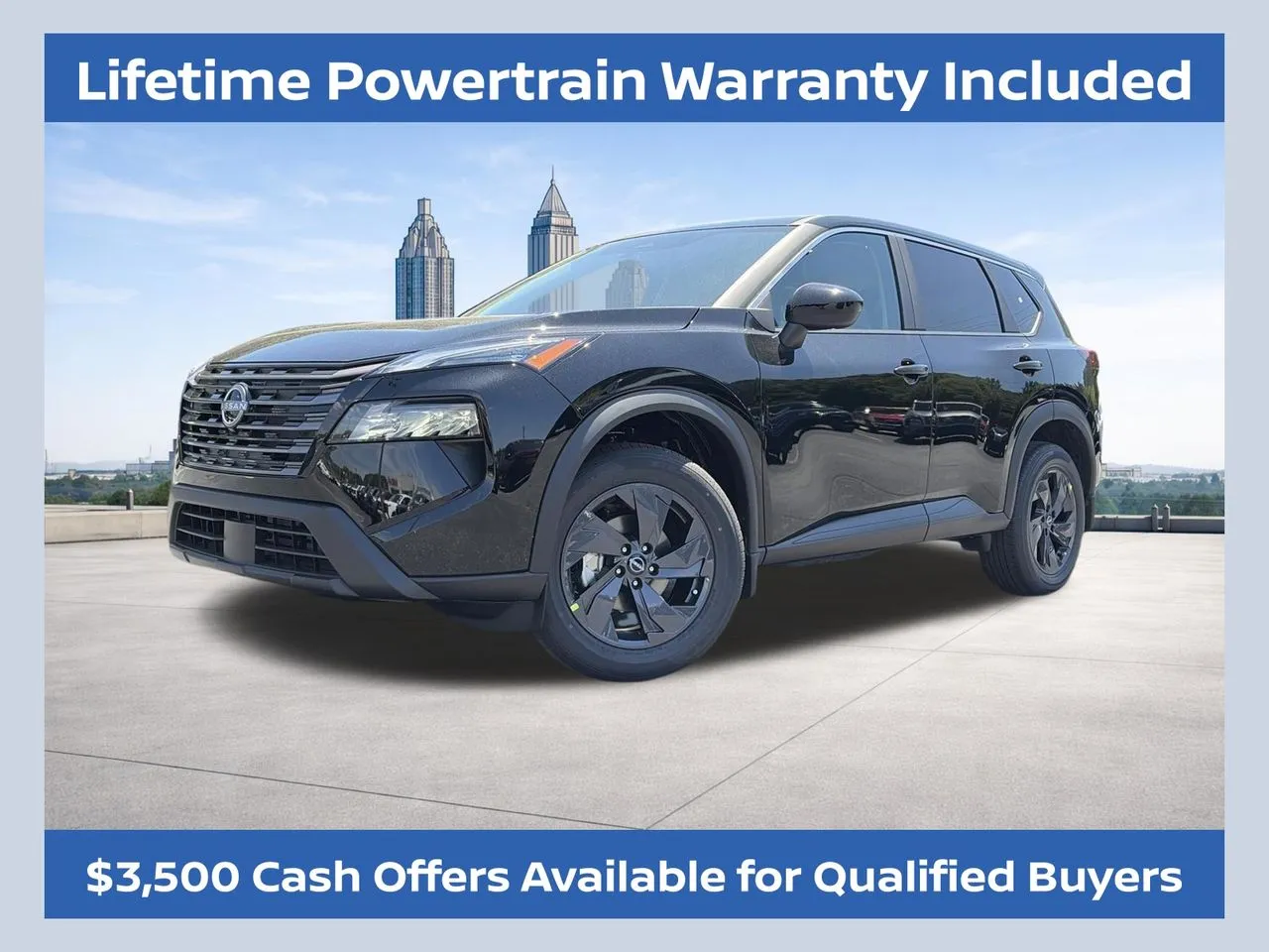 Black 2026 Nissan Rogue SV for sale in Lithia Springs, GA