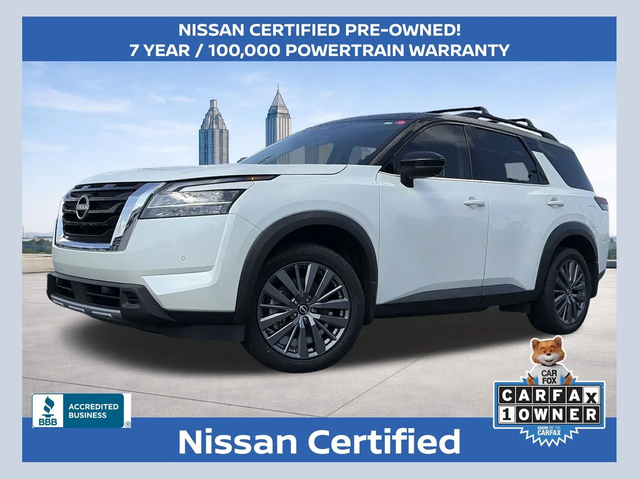 White 2024 Nissan Pathfinder SL for sale in Lithia Springs, GA