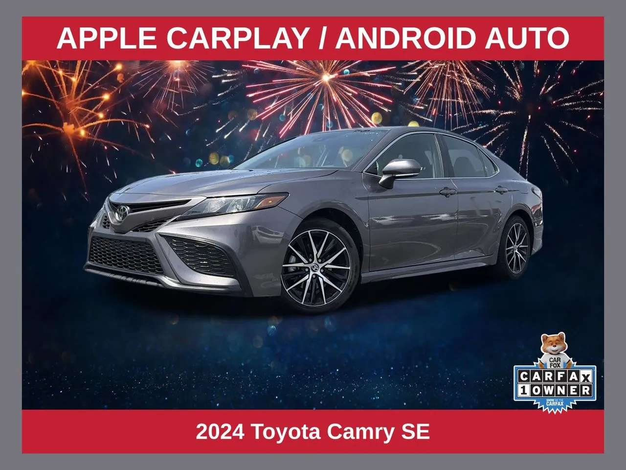 Gray 2024 Toyota Camry SE for sale in Lithia Springs, GA