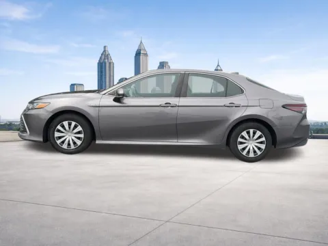 Photos of 2021 Toyota Camry Hybrid LE for sale in Lithia Springs, GA at Nissan of Lithia Springs