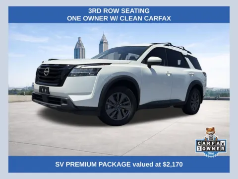 White 2022 Nissan Pathfinder SV for sale in Lithia Springs, GA