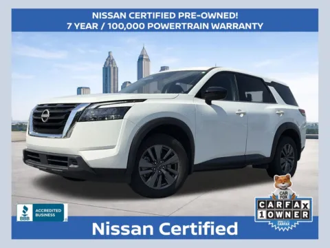 White 2024 Nissan Pathfinder S for sale in Lithia Springs, GA