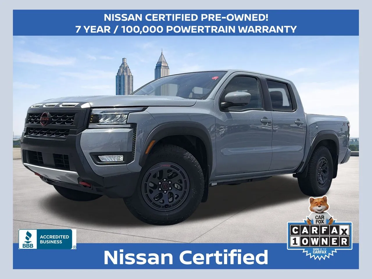 Gray 2025 Nissan Frontier PRO-X for sale in Lithia Springs, GA