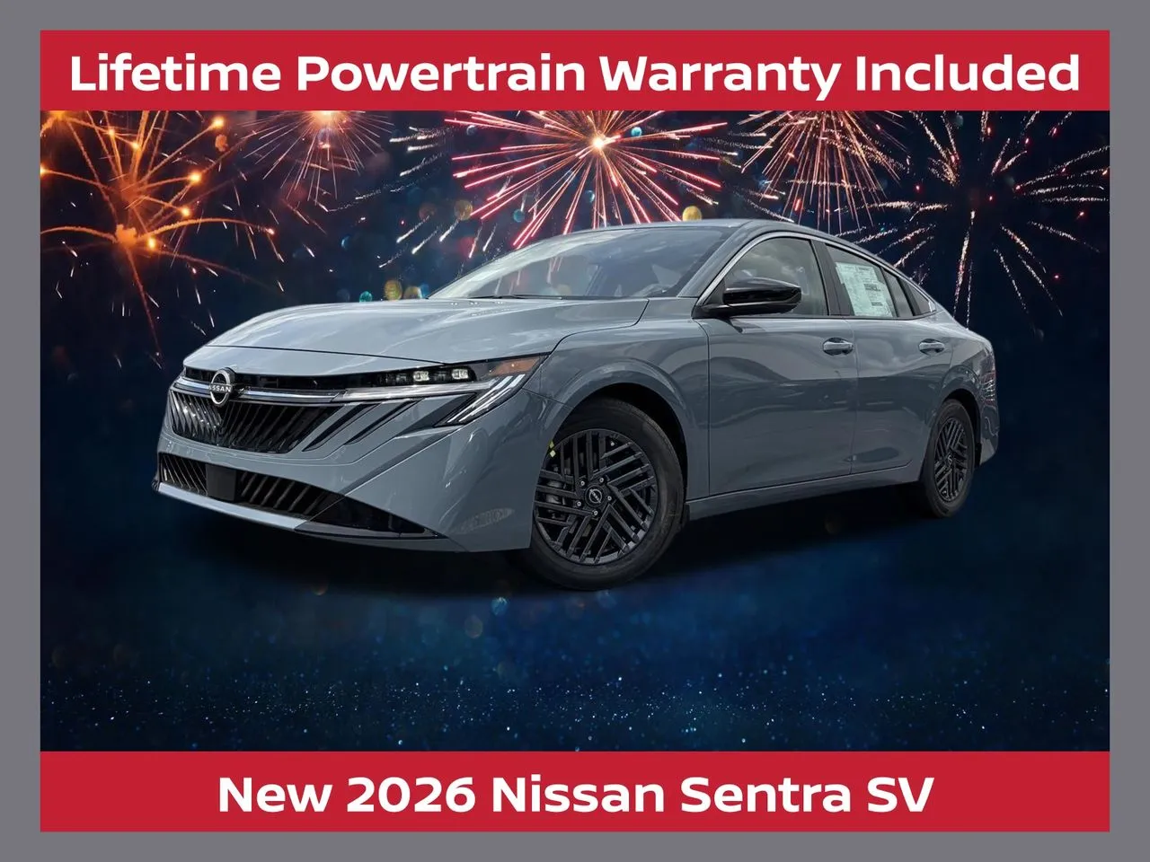 Gray 2026 Nissan Sentra SV for sale in Lithia Springs, GA