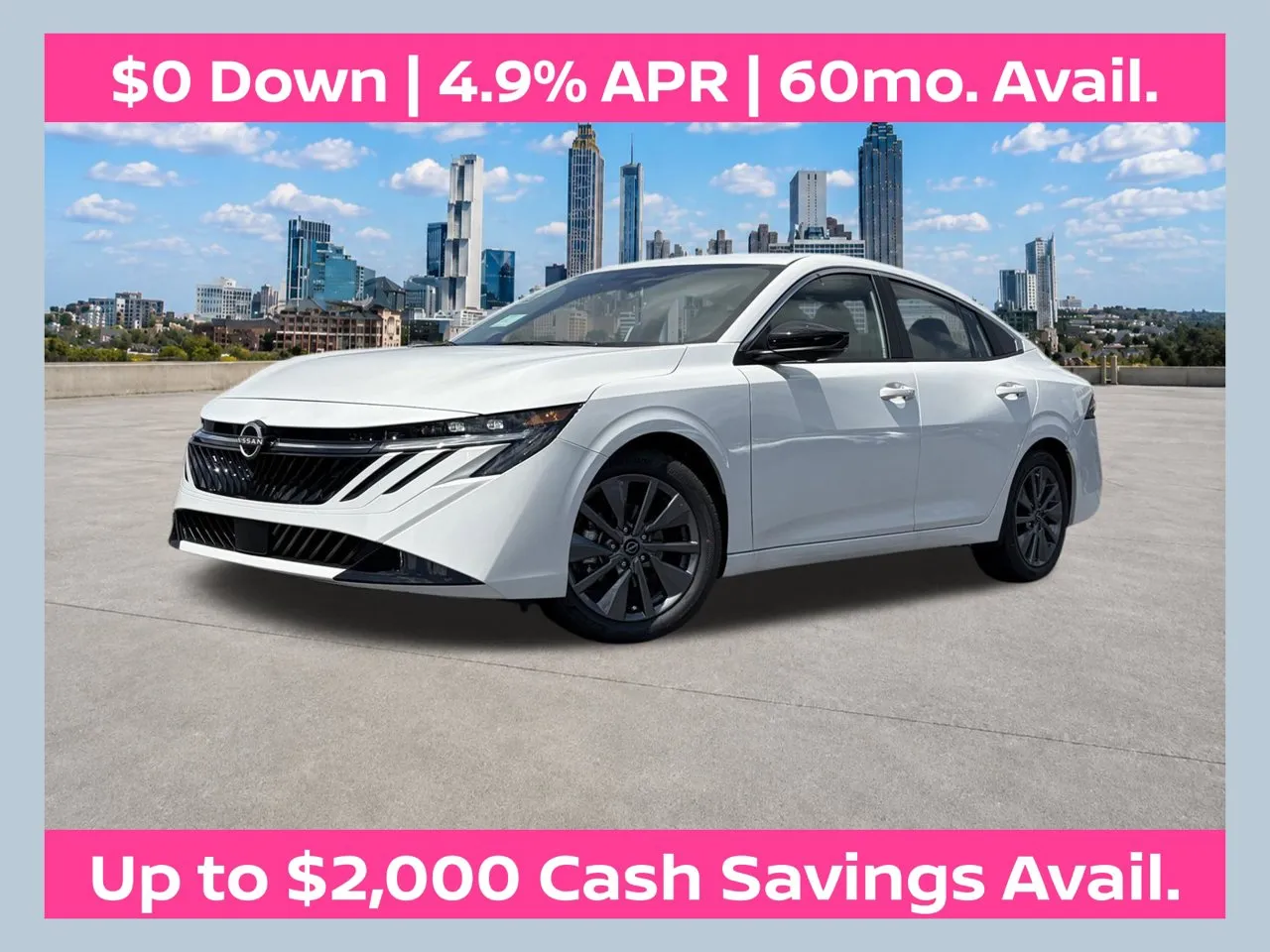 White 2026 Nissan Sentra SL for sale in Lithia Springs, GA