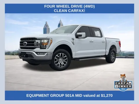 White 2021 Ford F-150 Lariat for sale in Lithia Springs, GA