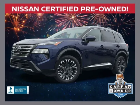 Blue 2025 Nissan Rogue Platinum for sale in Lithia Springs, GA