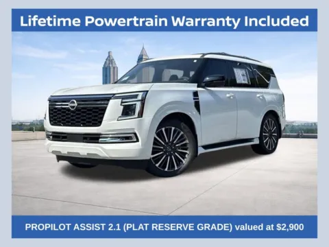 White 2025 Nissan Armada Platinum Reserve for sale in Lithia Springs, GA