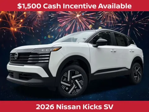 White 2026 Nissan Kicks SV for sale in Lithia Springs, GA