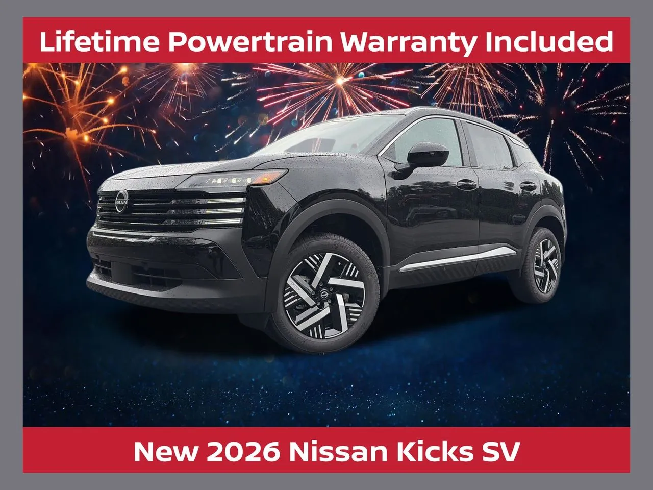Black 2026 Nissan Kicks SV for sale in Lithia Springs, GA