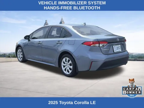 Another view of 2025 Toyota Corolla LE for sale in Lithia Springs, GA at Nissan of Lithia Springs