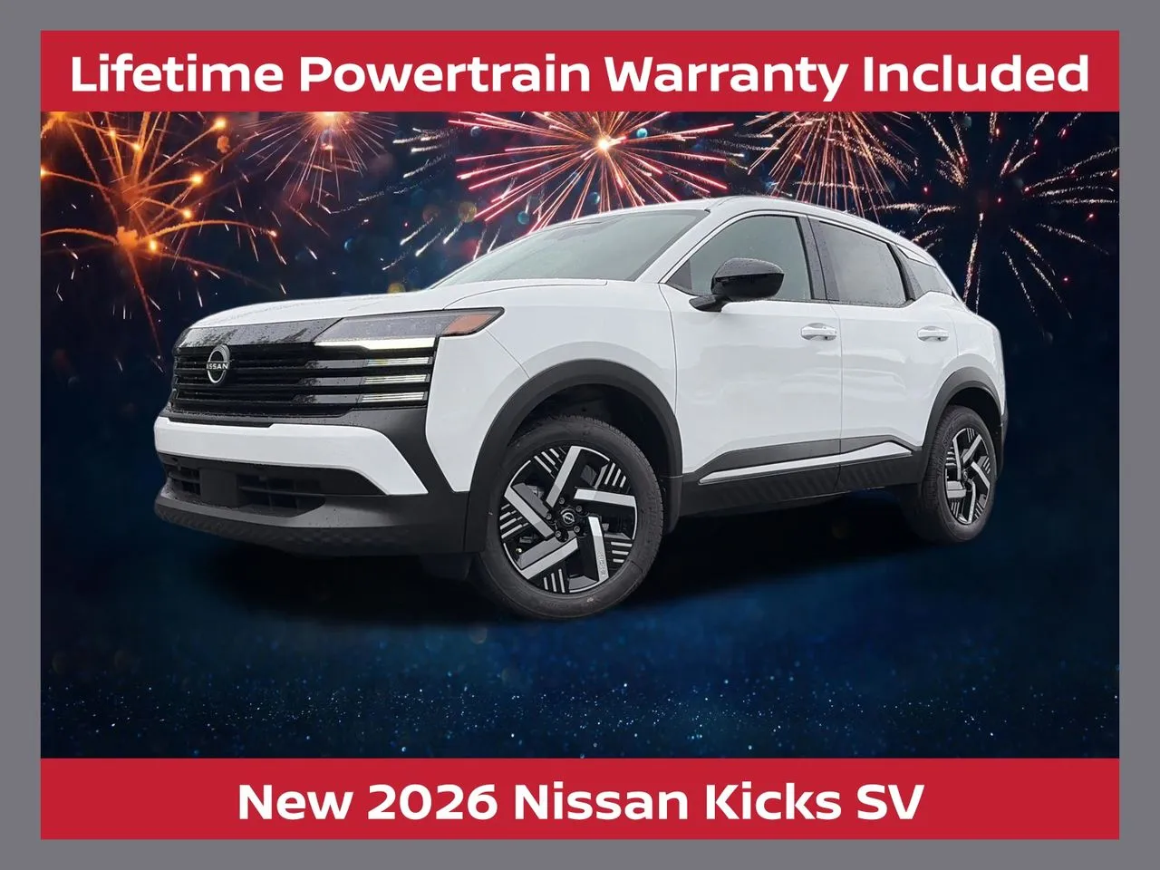 White 2026 Nissan Kicks SV for sale in Lithia Springs, GA