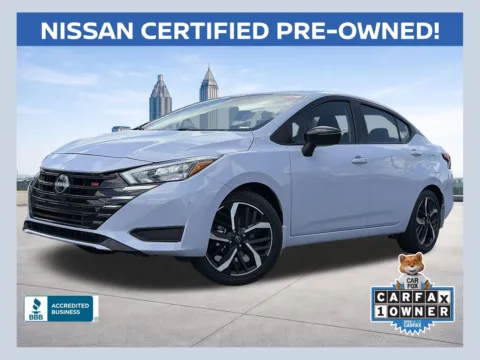 White 2025 Nissan Versa 1.6 SR for sale in Lithia Springs, GA