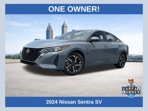 Gray 2024 Nissan Sentra SV for sale in Lithia Springs, GA