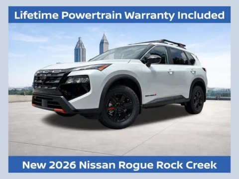 White 2026 Nissan Rogue Rock Creek for sale in Lithia Springs, GA