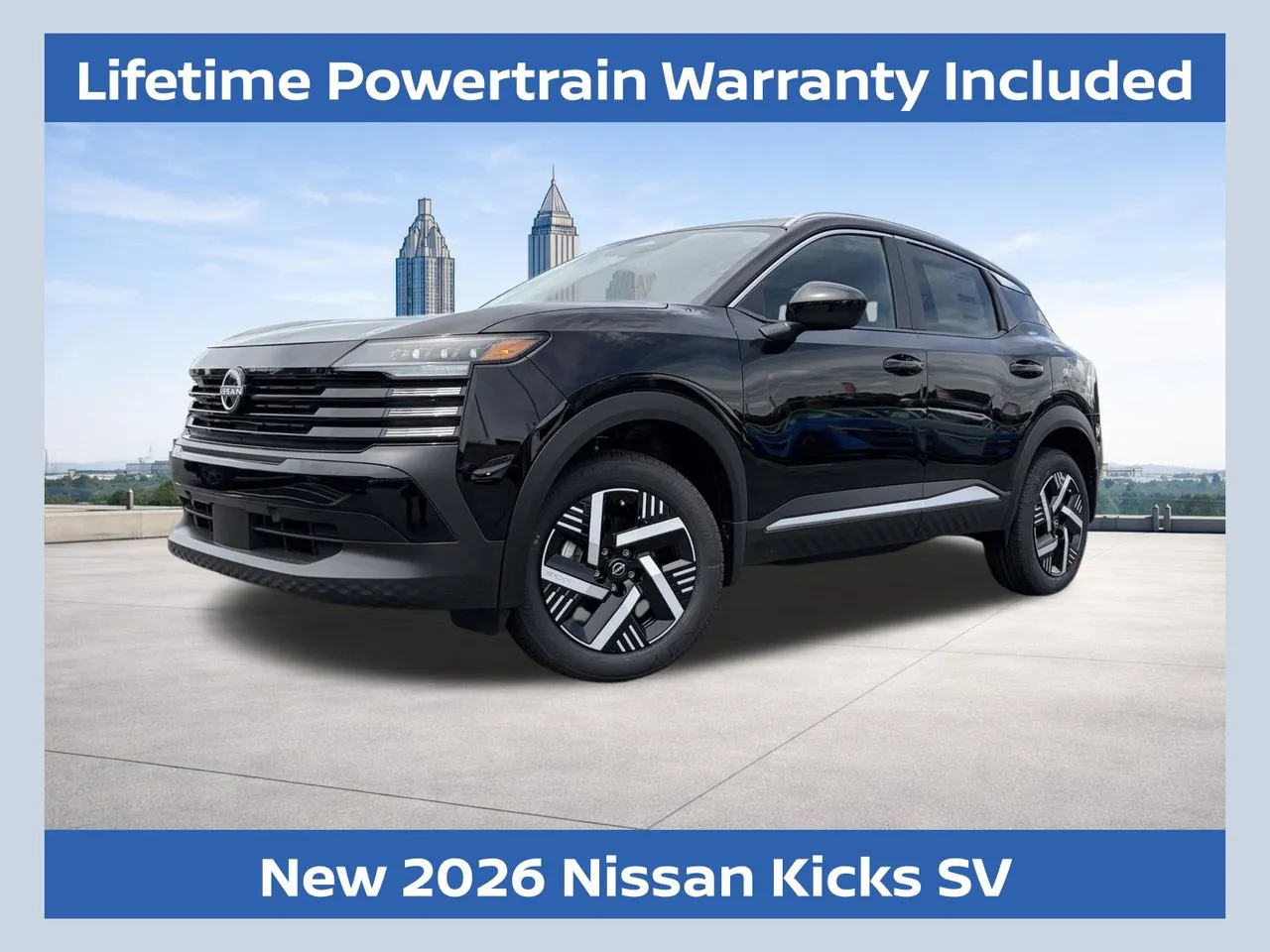 Black 2026 Nissan Kicks SV for sale in Lithia Springs, GA