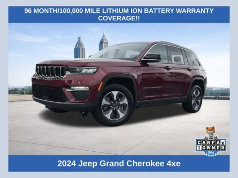 Red 2024 Jeep Grand Cherokee 4xe for sale in Lithia Springs, GA