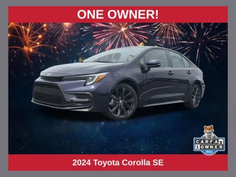 Blue 2024 Toyota Corolla SE for sale in Lithia Springs, GA