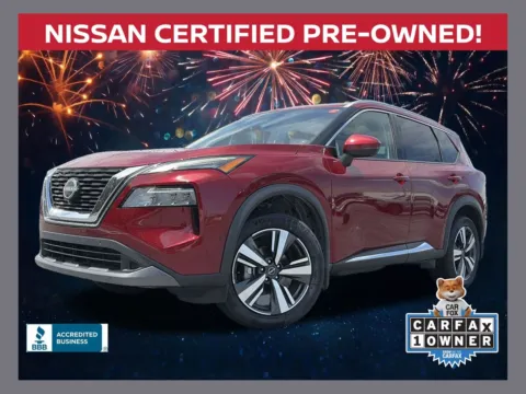 Red 2023 Nissan Rogue SL for sale in Lithia Springs, GA
