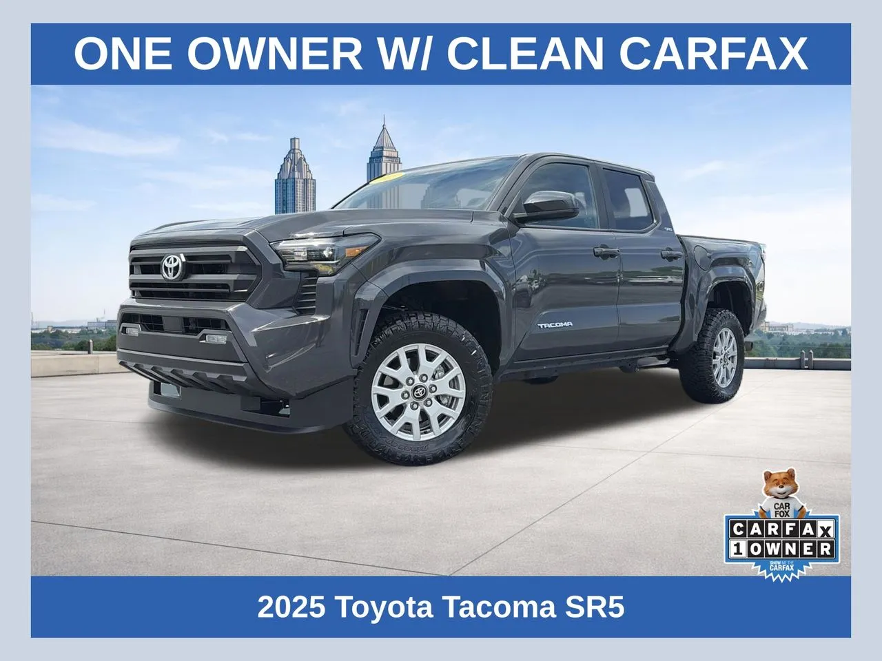 Gray 2025 Toyota Tacoma SR5 for sale in Lithia Springs, GA