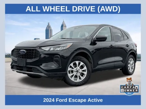 Black 2024 Ford Escape Active for sale in Lithia Springs, GA