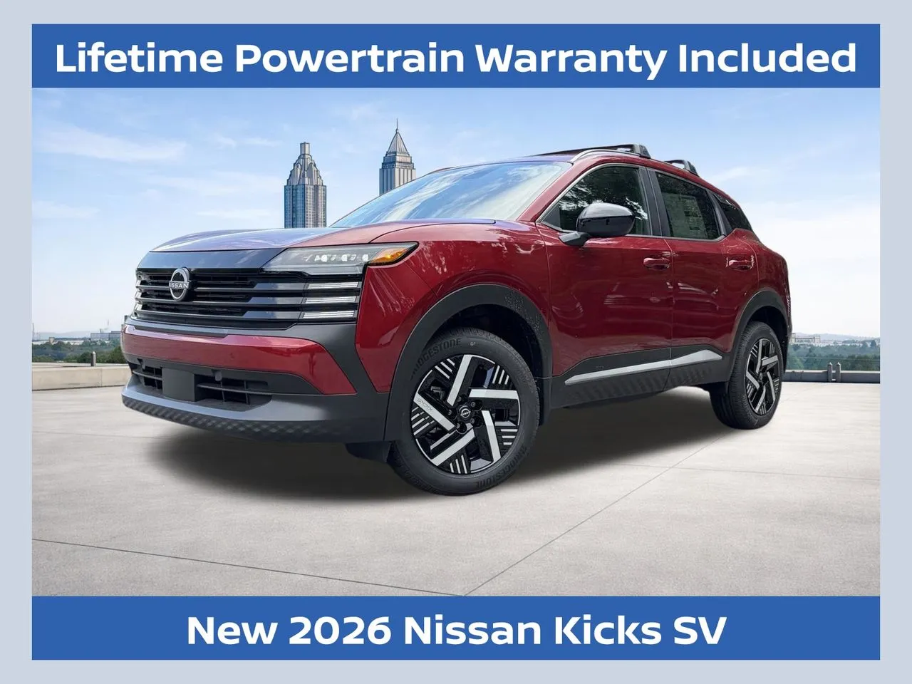 Red 2026 Nissan Kicks SV for sale in Lithia Springs, GA