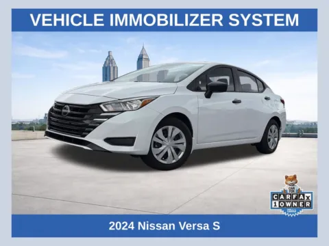 White 2024 Nissan Versa 1.6 S for sale in Lithia Springs, GA