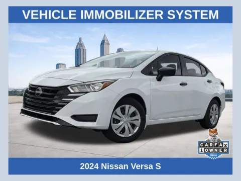 White 2024 Nissan Versa 1.6 S for sale in Lithia Springs, GA