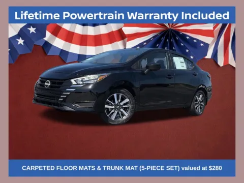 Black 2025 Nissan Versa 1.6 SV for sale in Lithia Springs, GA