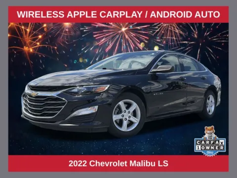 Black 2022 Chevrolet Malibu LS for sale in Lithia Springs, GA